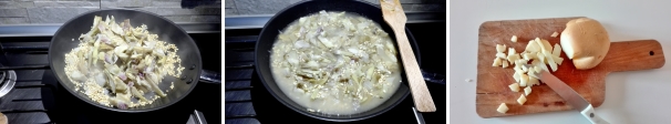 preparación de alcachofas de cebada