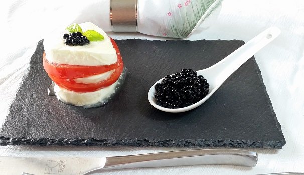 caviar de vinagre balsámico