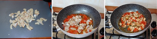 Rubio de salsa de mar para pasta rápida