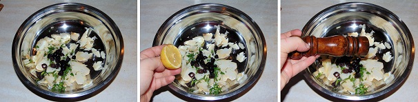 insaat fácil de bacalao salado y aceitunas