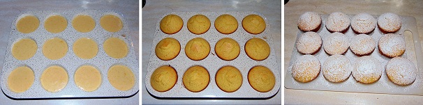 Preparar muffins dulces ligeros
