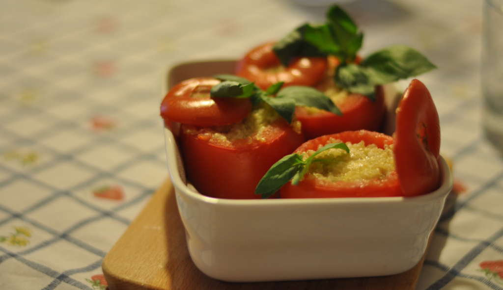 tomates rellenos de quinua