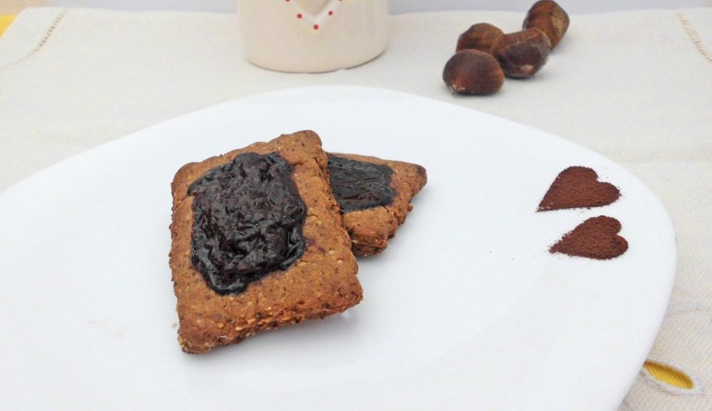 Galletas sin gluten con mermelada