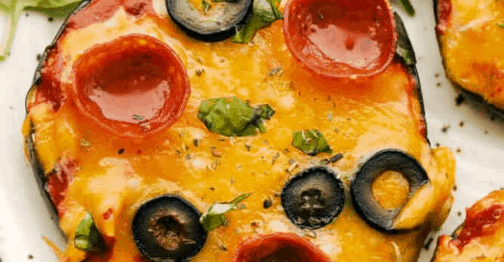 Thumbnail for Pizza de berenjena con freidora de aire
