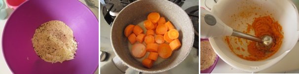 Flan de zanahoria sin claras de huevo
