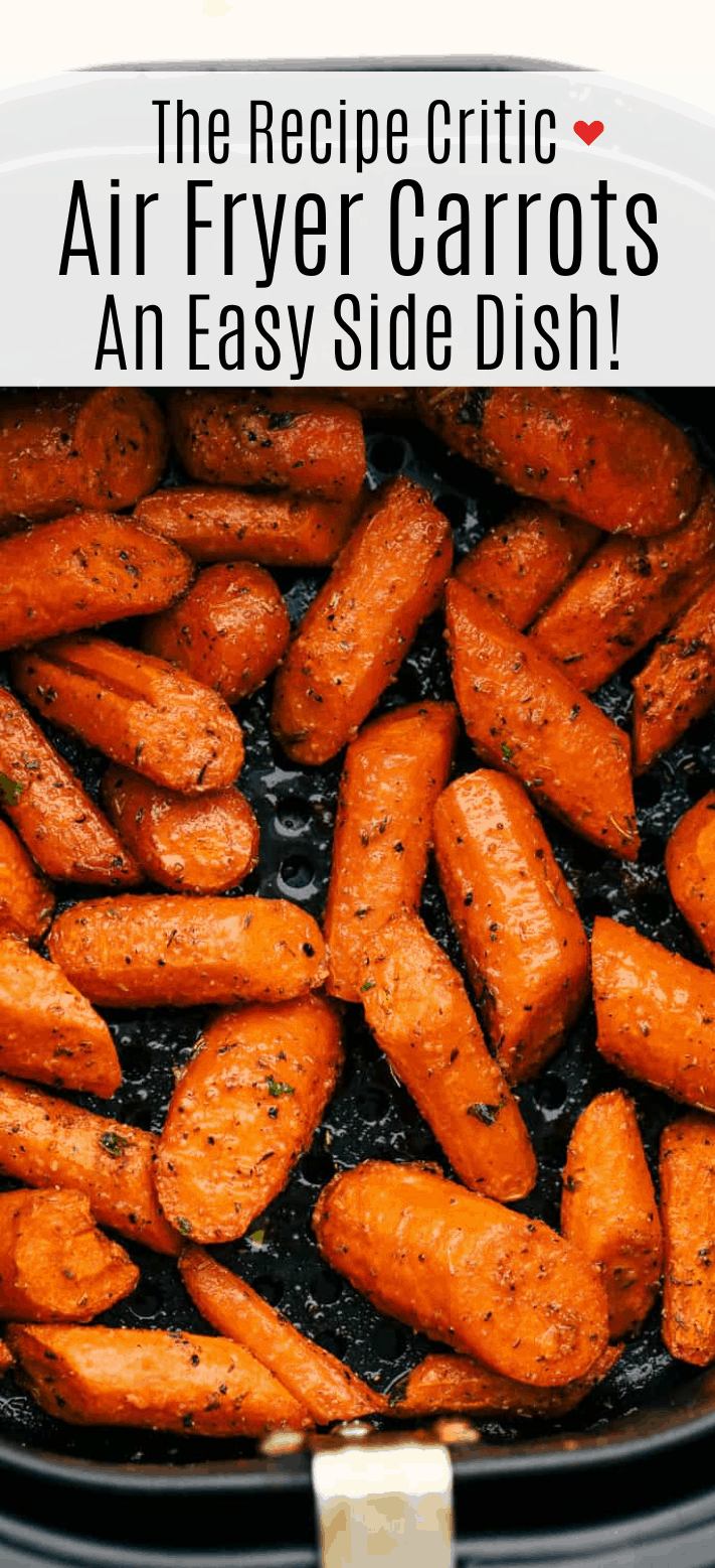 Zanahorias Air Fryer De Ajo Y Parmesano