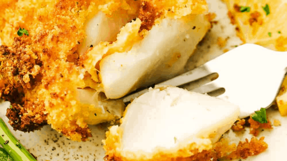 Increíble Crispy Parmesan Air Fryer Bacalao